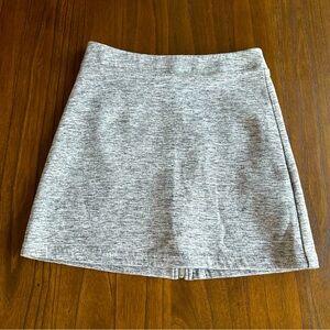 Forever21 Grey Space Dye Mini Skirt - Size Small